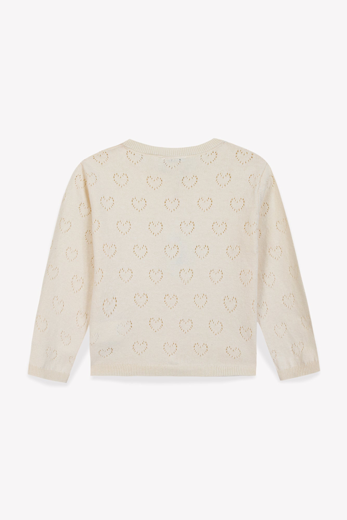 Cardigan - Lilou Milk Cotton Cashmere
