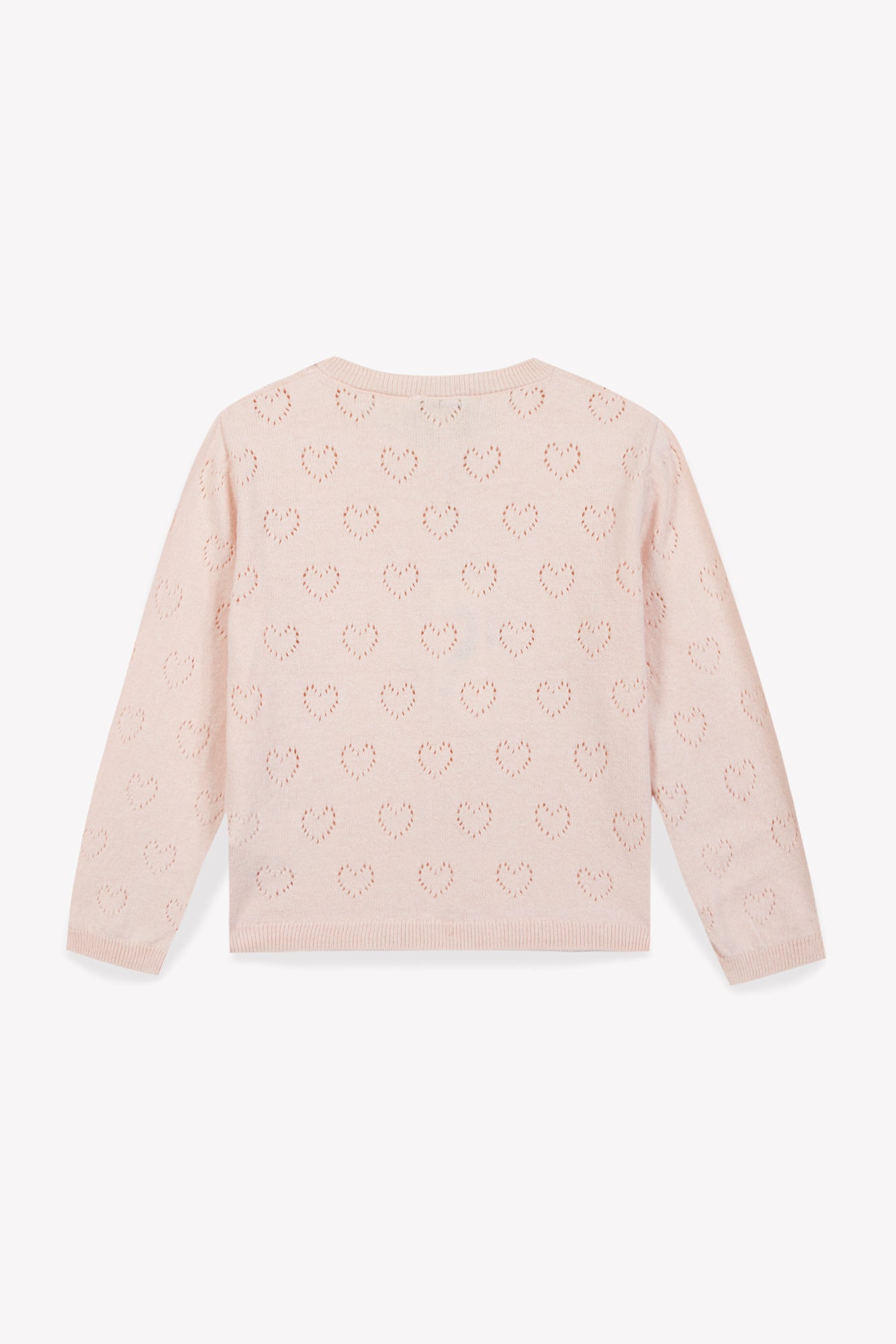 Cardigan - Lilou Pink Cotton Cashmere