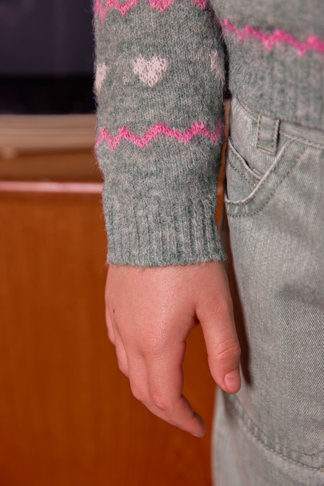 Cardigan - Paula Kaki Jacquard