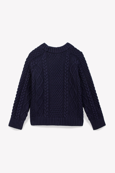 Pull - Port Smouth Blue Coton - Image principale