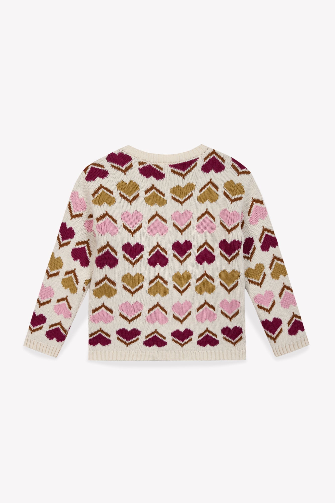 Cardigan - Maligne Milk Jacquard