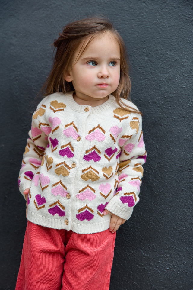 Cardigan - Maligne Milk Jacquard - Image principale