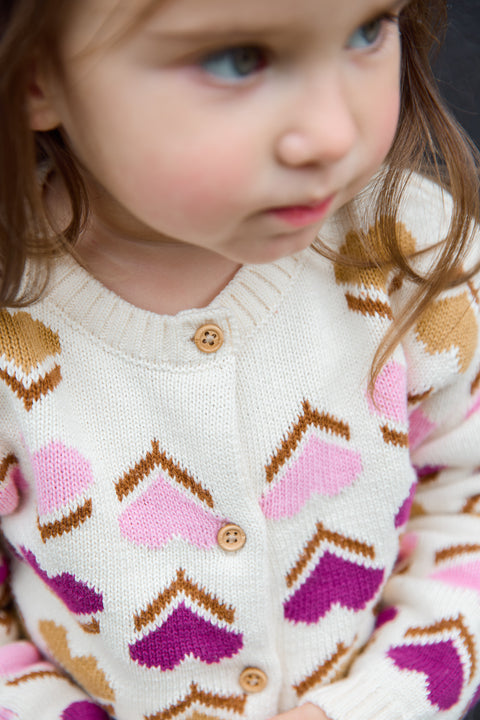 Cardigan - Maligne Milk Jacquard - Image principale