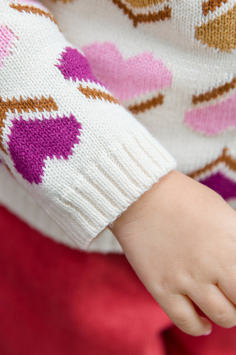 Cardigan - Maligne Milk Jacquard - Image principale