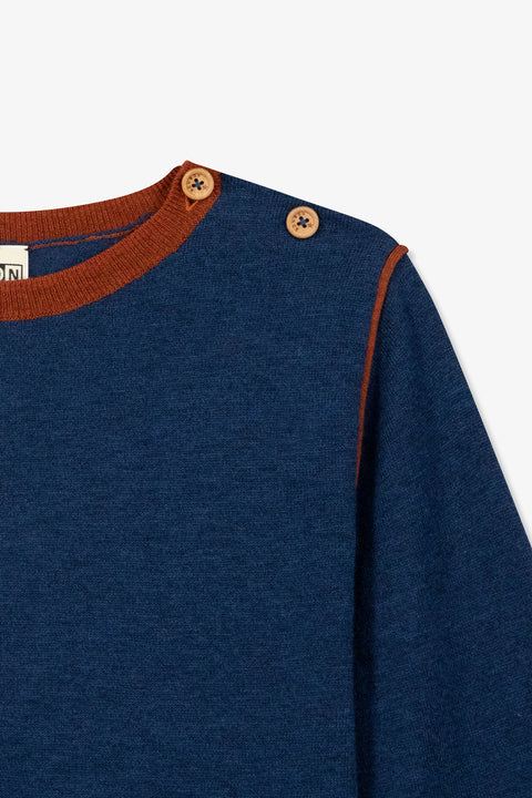 Pull - Pasta Blue Coton - Image principale