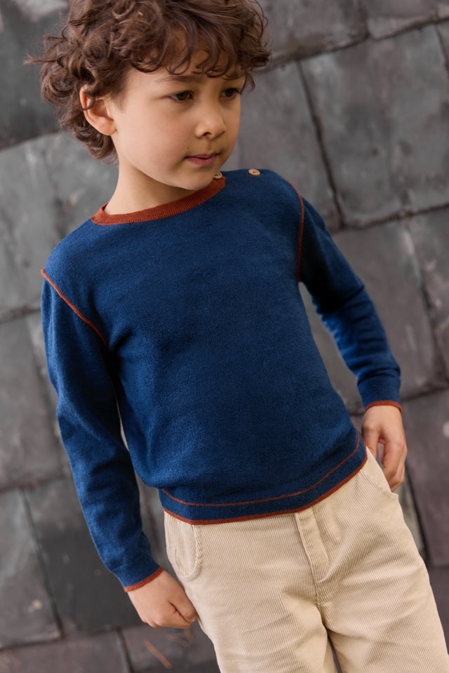 Pull - Pasta Blue Coton - Image principale