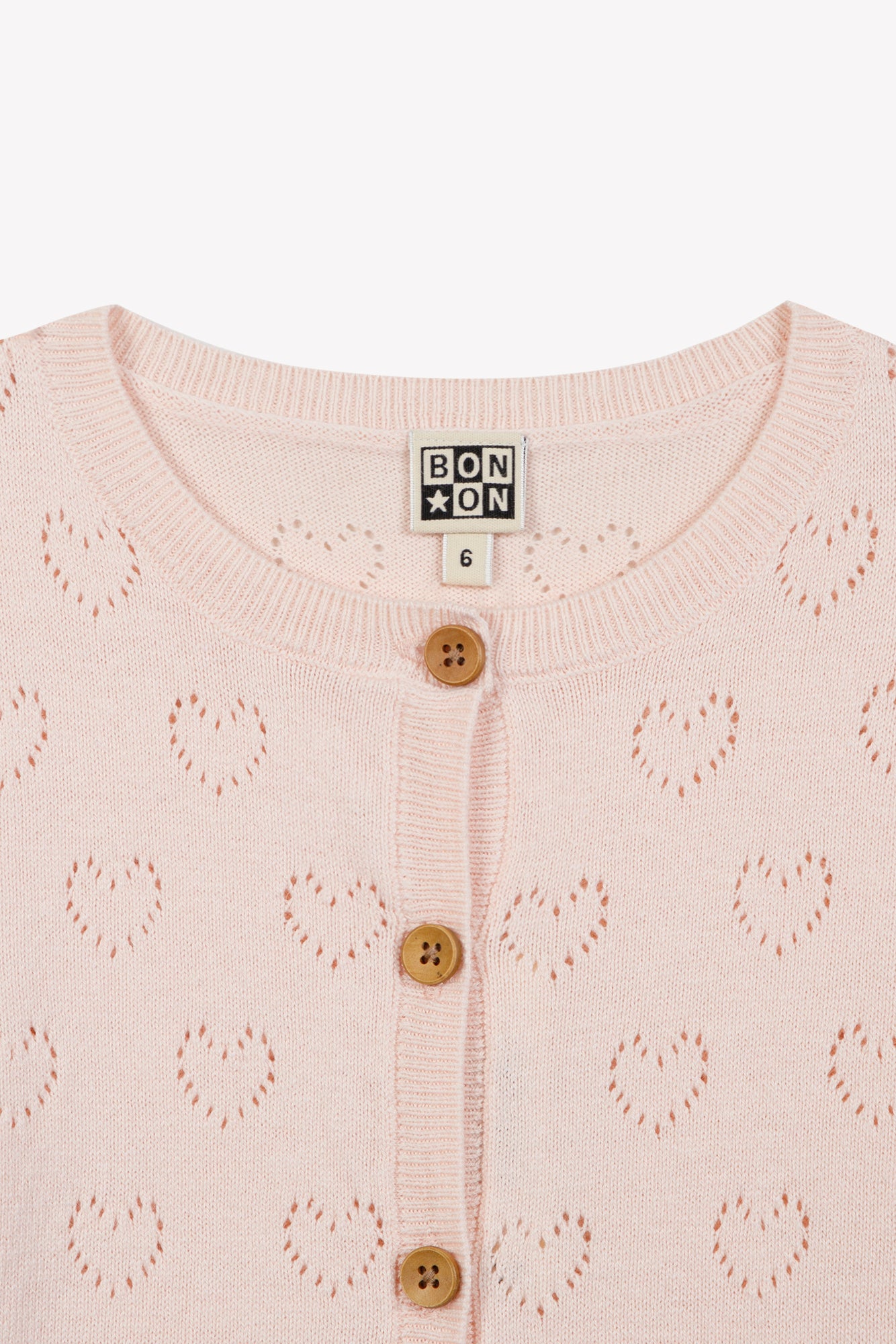 Cardigan - Paris Rose Baby Coton Cachemire