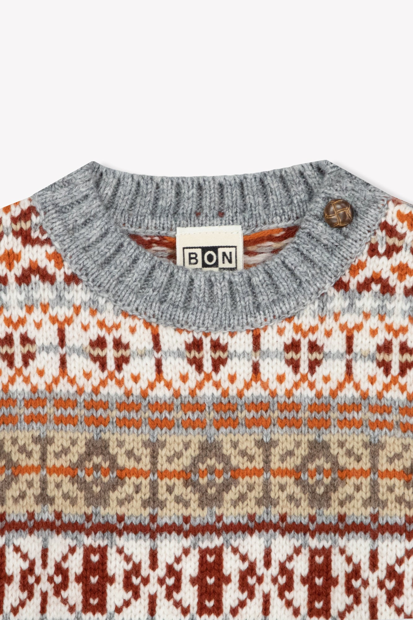 Pull - Maylon Chestnut Jacquard