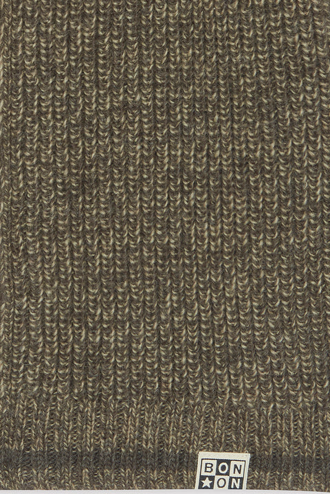 Cardigan - Pimpon Kaki Laine - Image principale