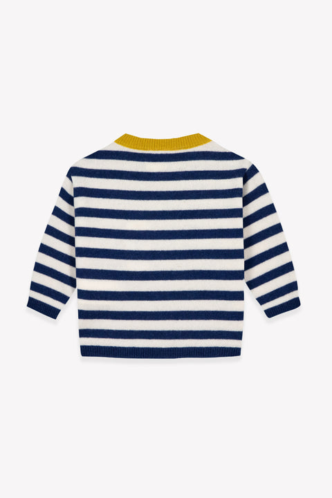 Pull - Pepito Blue Coton Cachemire - Image principale