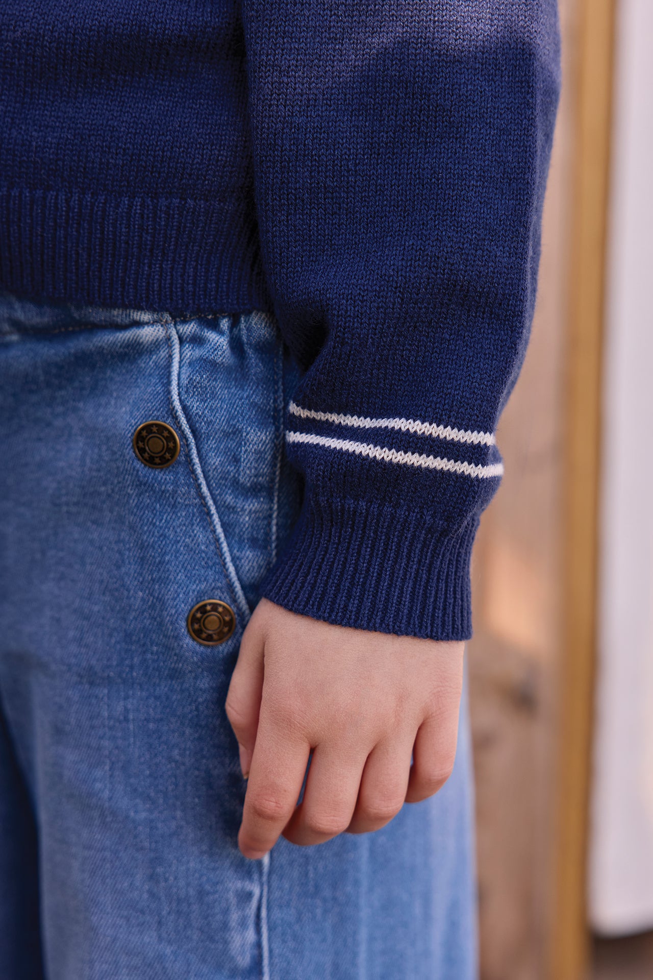 Pull - Pirate Blue Laine