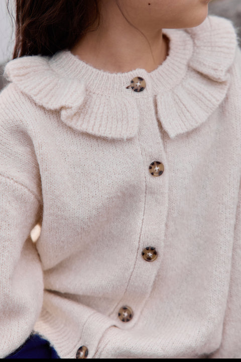 Cardigan - Paloma Milk Volant - Image principale
