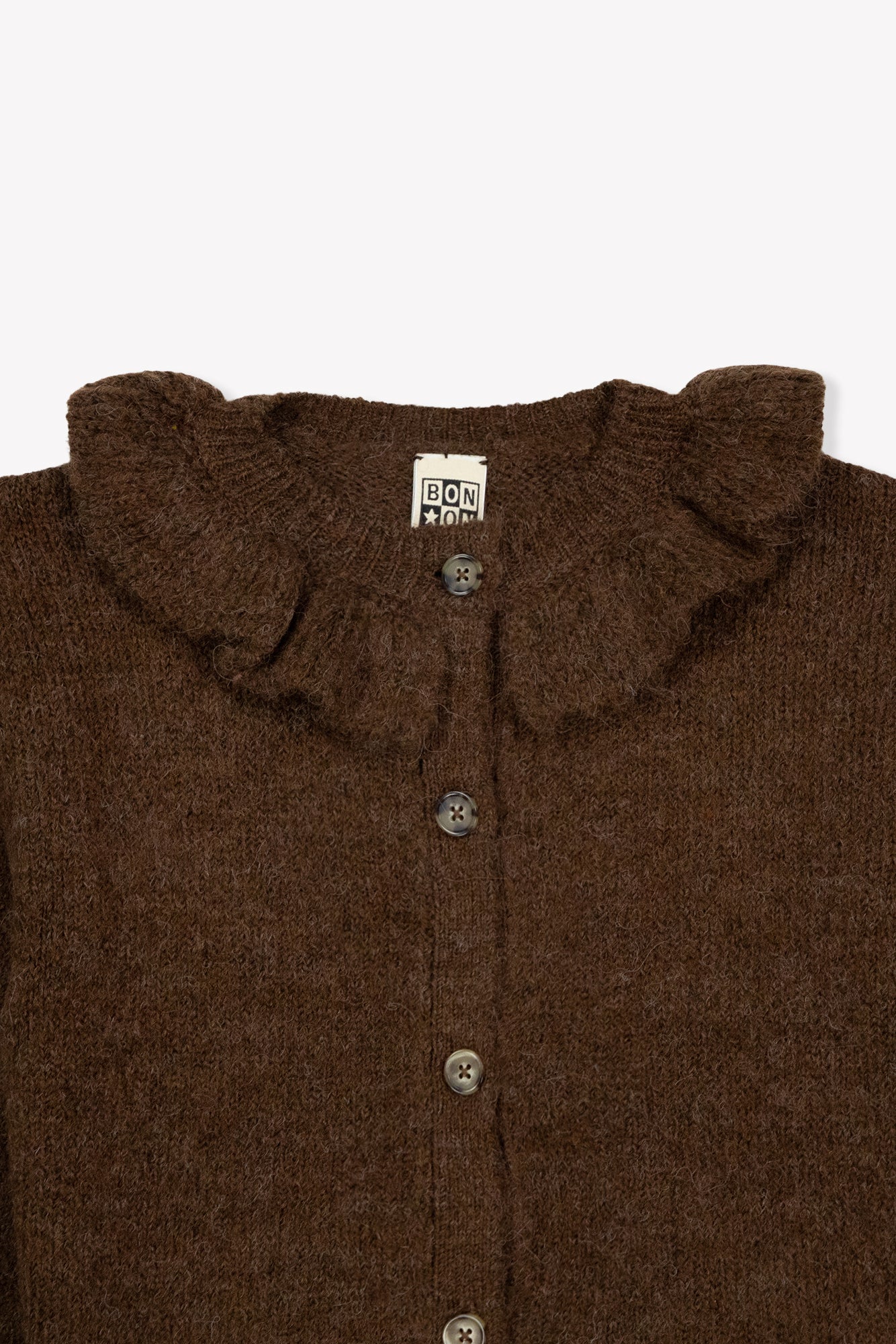 Cardigan - Paloma Brown Volant
