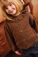 Cardigan - Paloma Brown Volant