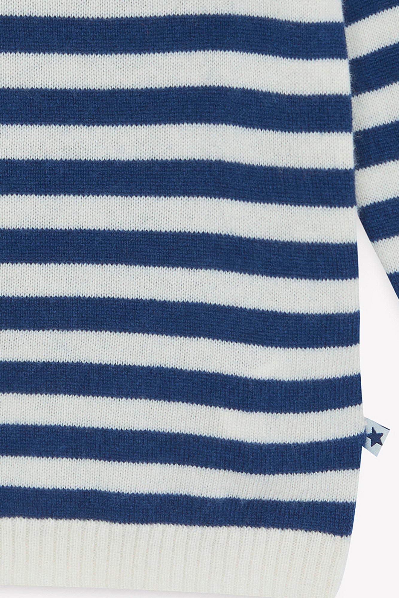 Sweater - Pepito Blue Cotton Cashmere
