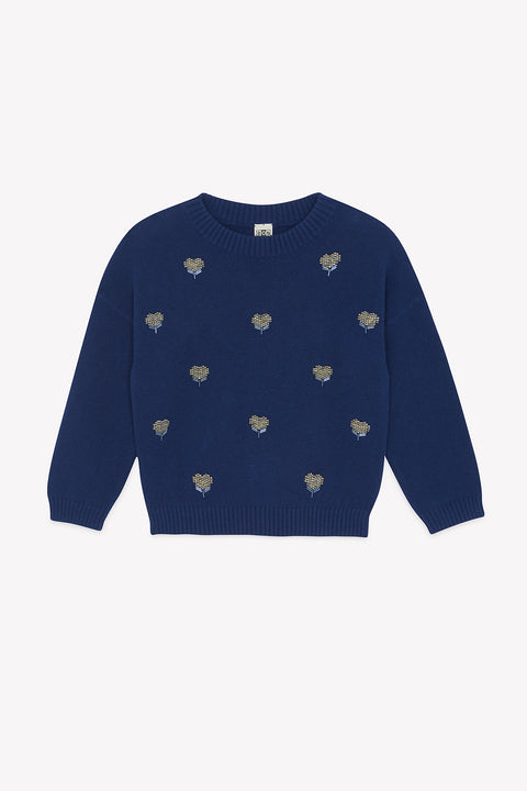 Pull - Lovely Blue Coton - Image principale