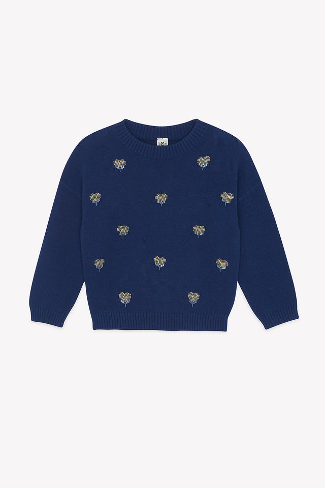 Pull - Lovely Blue Coton - Image principale