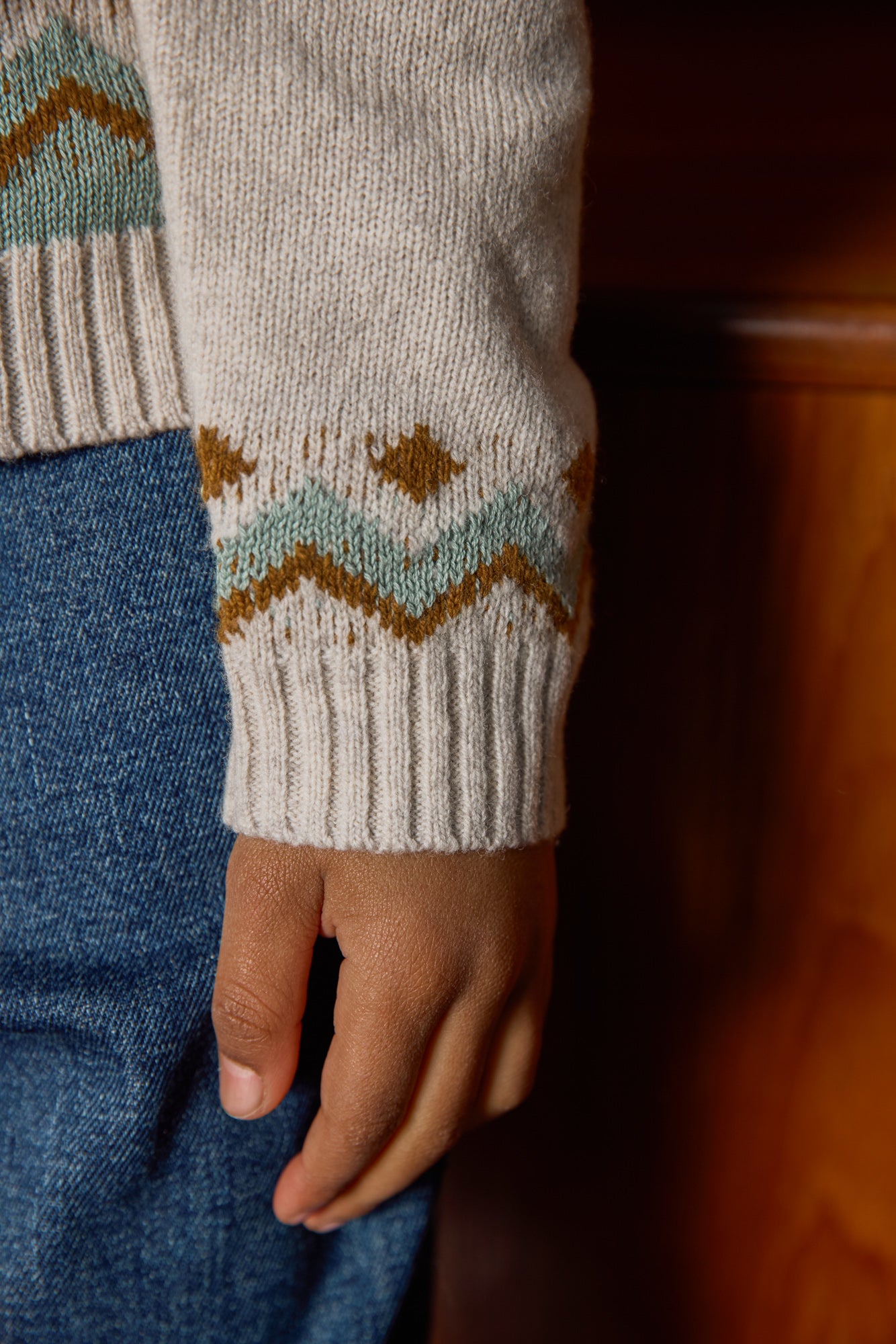 Sweater -Milton Scone Jacquard