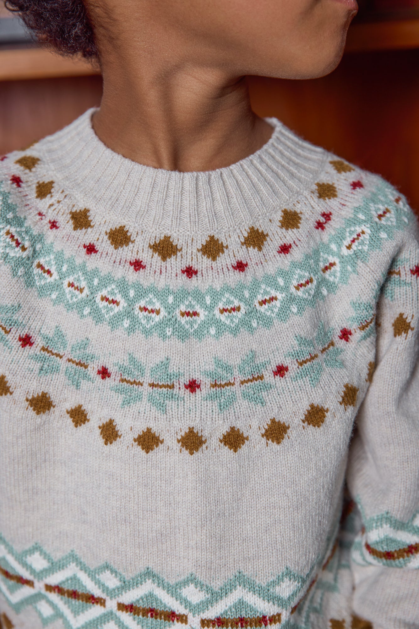 Sweater -Milton Scone Jacquard