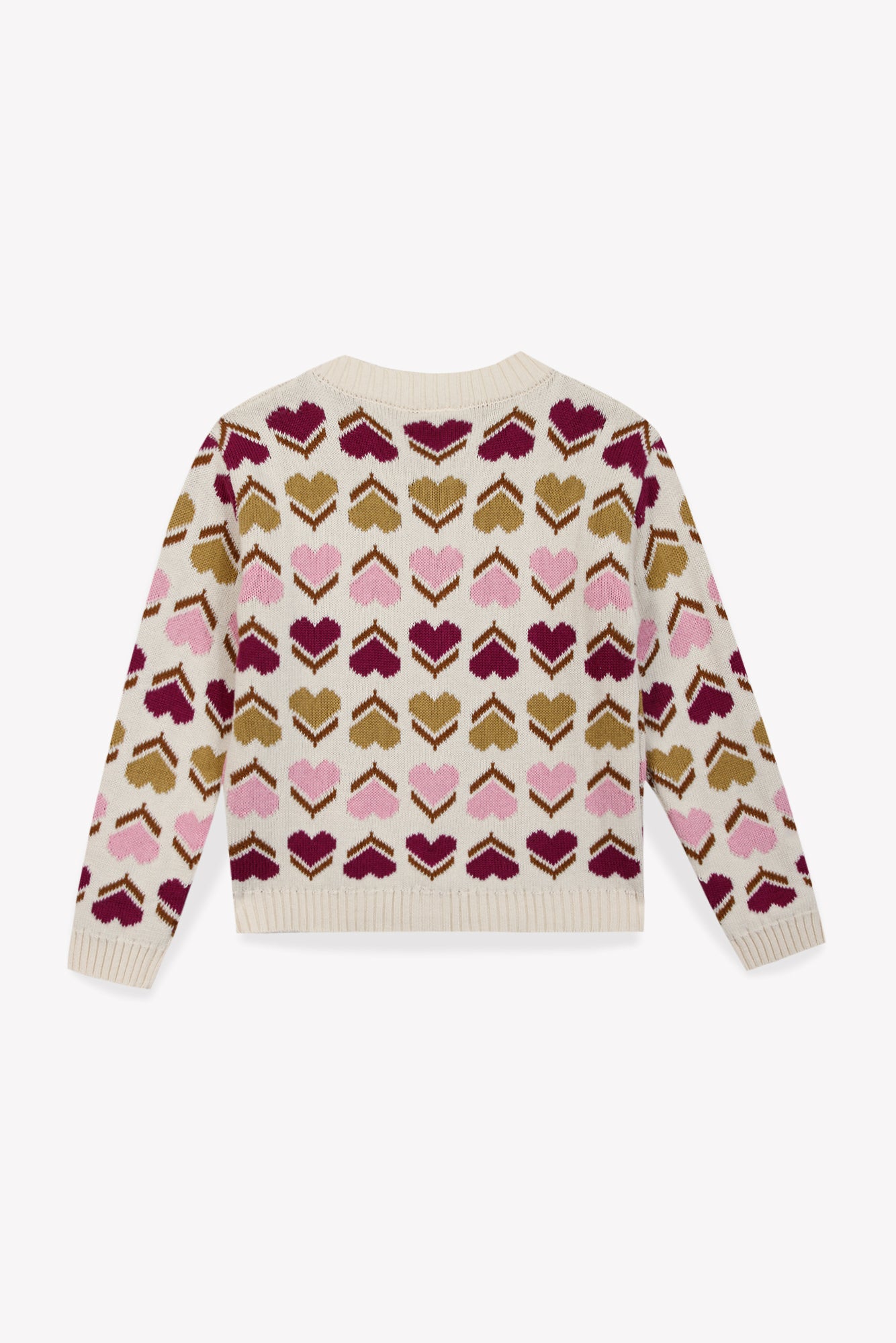 Cardigan - Maligne Milk Jacquard