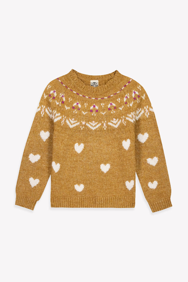 Pull - Pastel Nuts Jacquard - Image principale