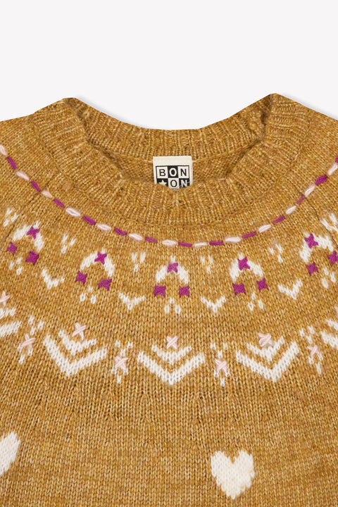 Pull - Pastel Nuts Jacquard - Image principale