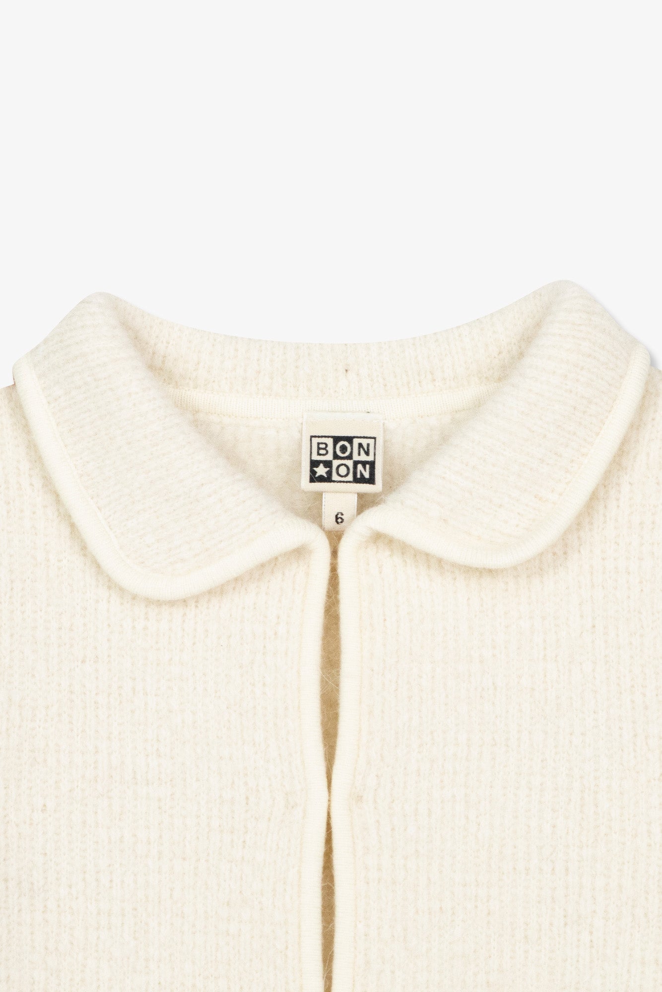 Cardigan - Pearl Milk Alpaga