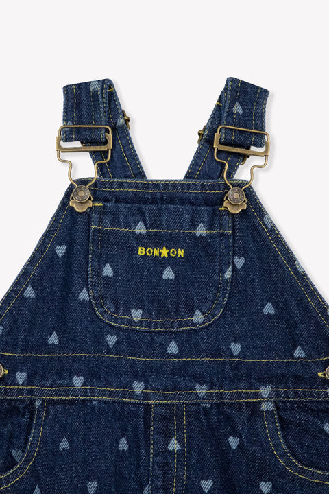 Dungaree - Cotton Heart Denim Puzzle - Image principale