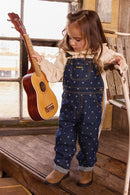 Salopette - Puzzle Denim Cœur Coton