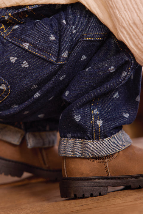 Dungaree - Cotton Heart Denim Puzzle - Image principale