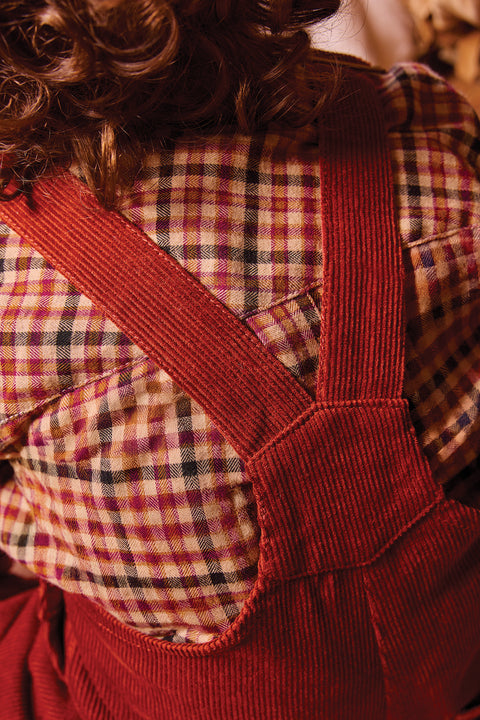 Dungaree - Pica Chestnut Velvet - Image principale