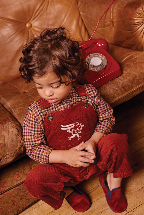 Dungaree - Pica Chestnut Velvet - Image principale