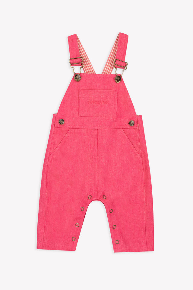 Dungaree - Pica Pink Cotton - Image principale