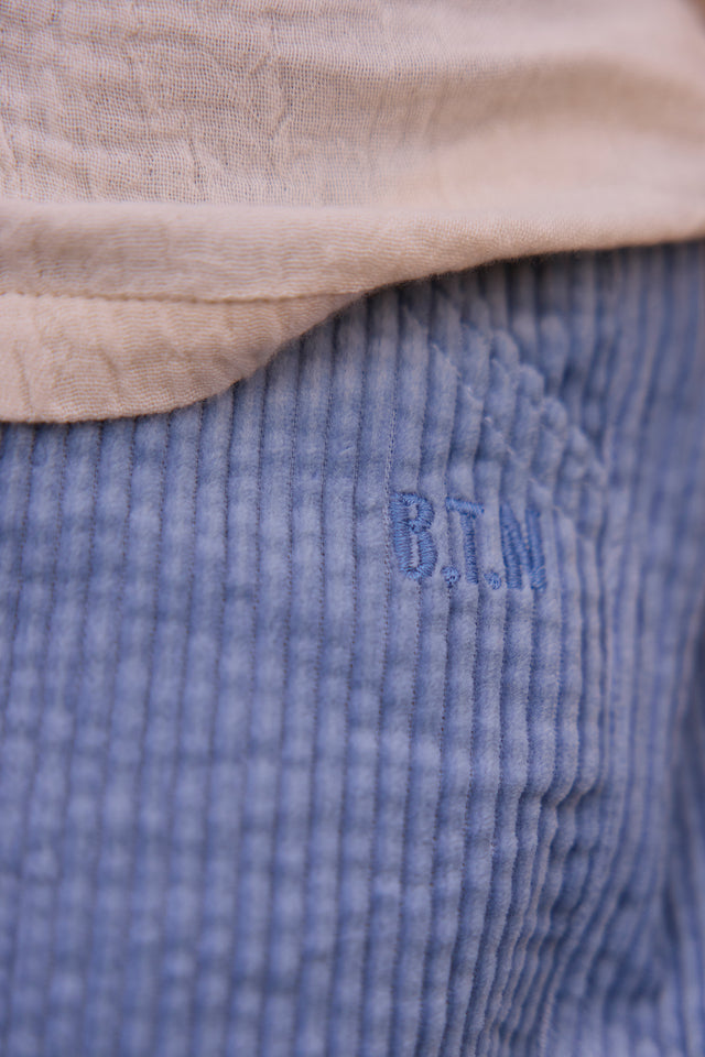 Pantalon - Paco Bleu Velours - Image principale