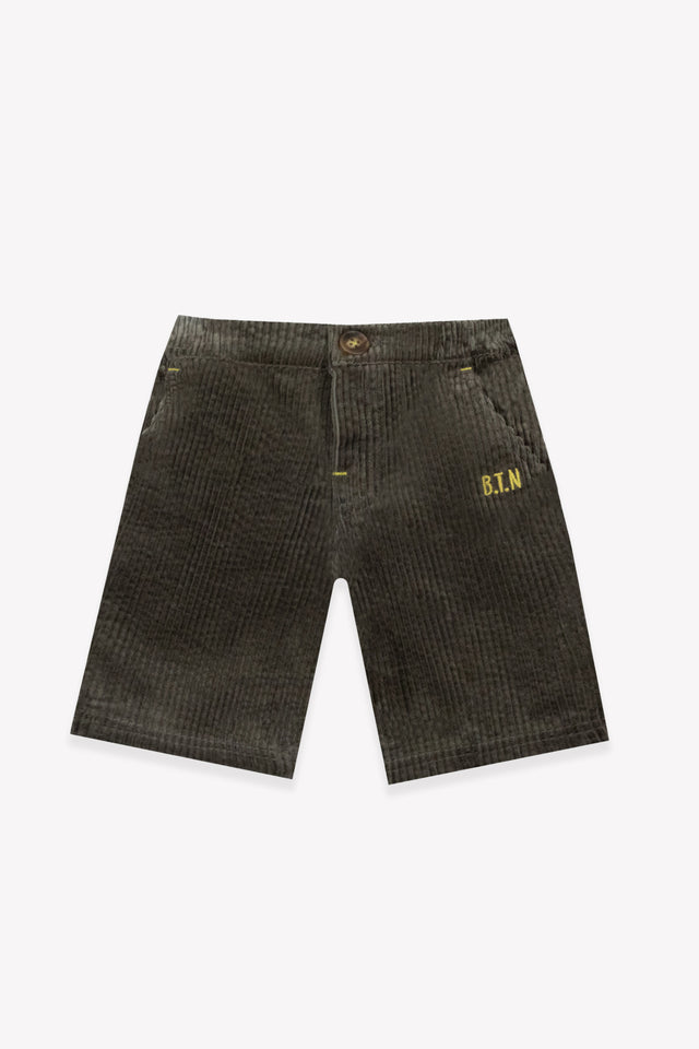 Pantalon - Paco Kaki Velours - Image principale