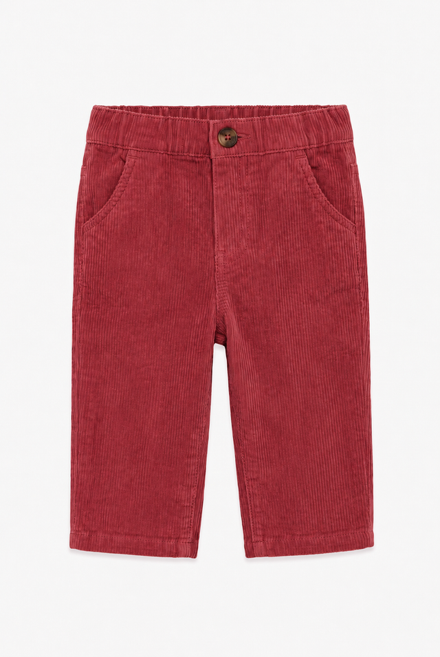 Broek - Pampa roze fluweel - Image principale