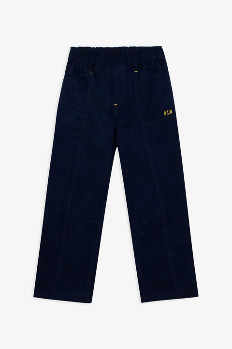 Pantalon - Patrick Sailor Blue Velours - Image principale