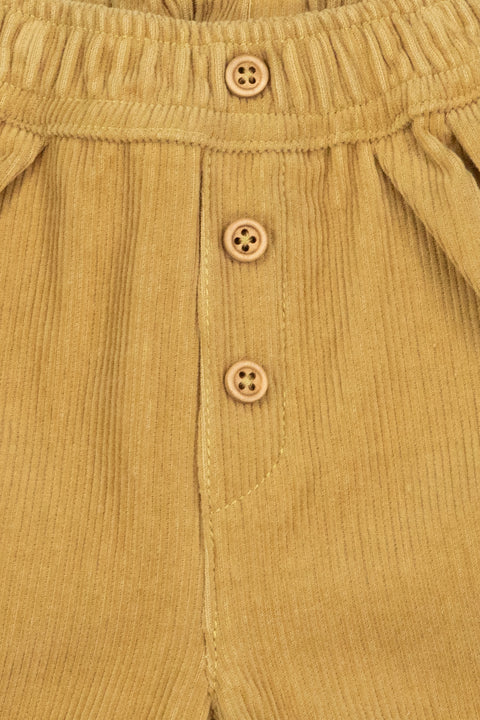 Pantalon - Popeye Jaune Lenon Velours - Image principale