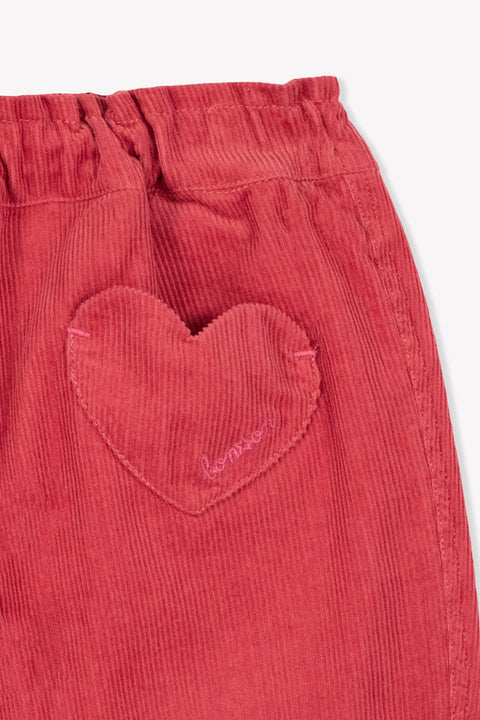 Trousers - Duck Pink Velvet - Image principale