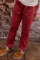 Trousers - Duck Pink Velvet