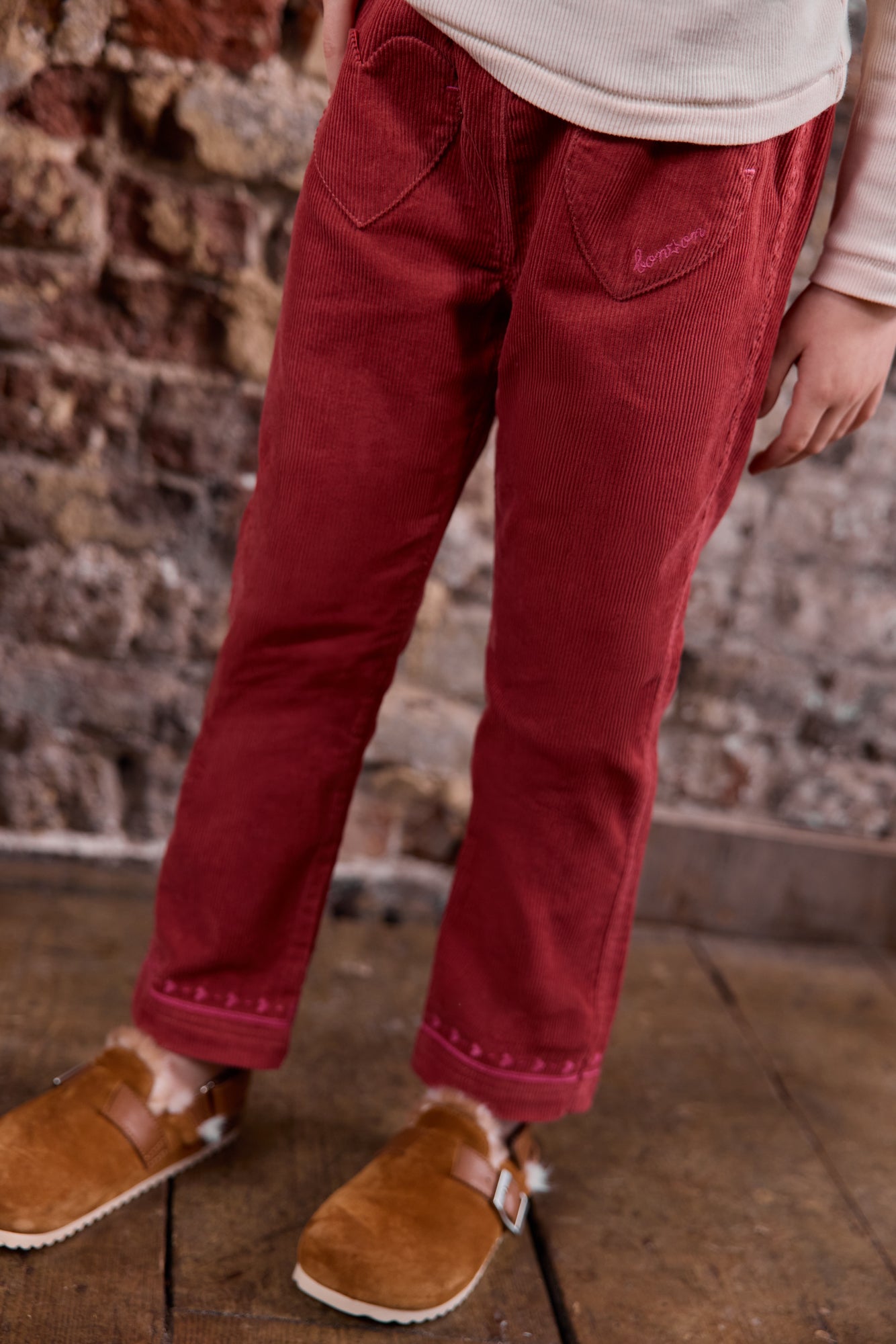 Trousers - Duck Pink Velvet