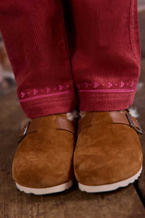 Pantalon - Duck Rose Velours - Image principale