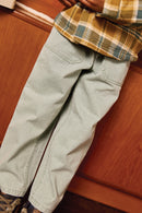 Jeans - Pollen Khaki Cotton