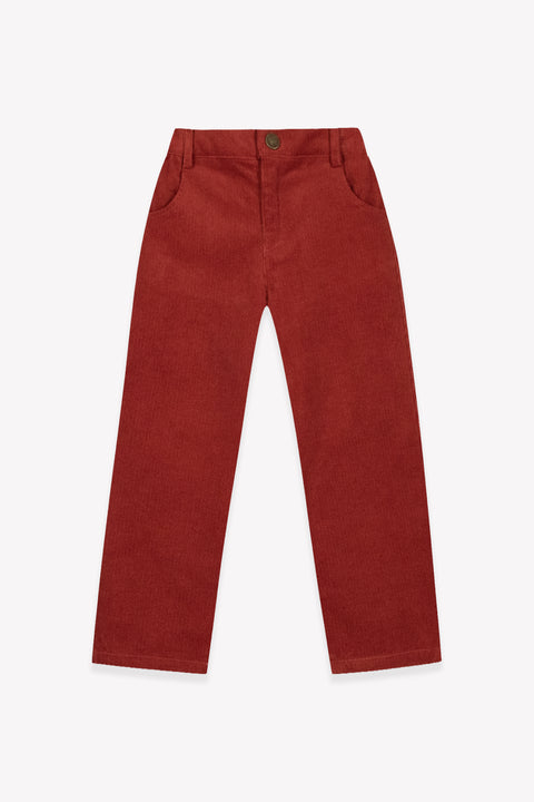 Pantalon - Play Chestnut Velours - Image principale
