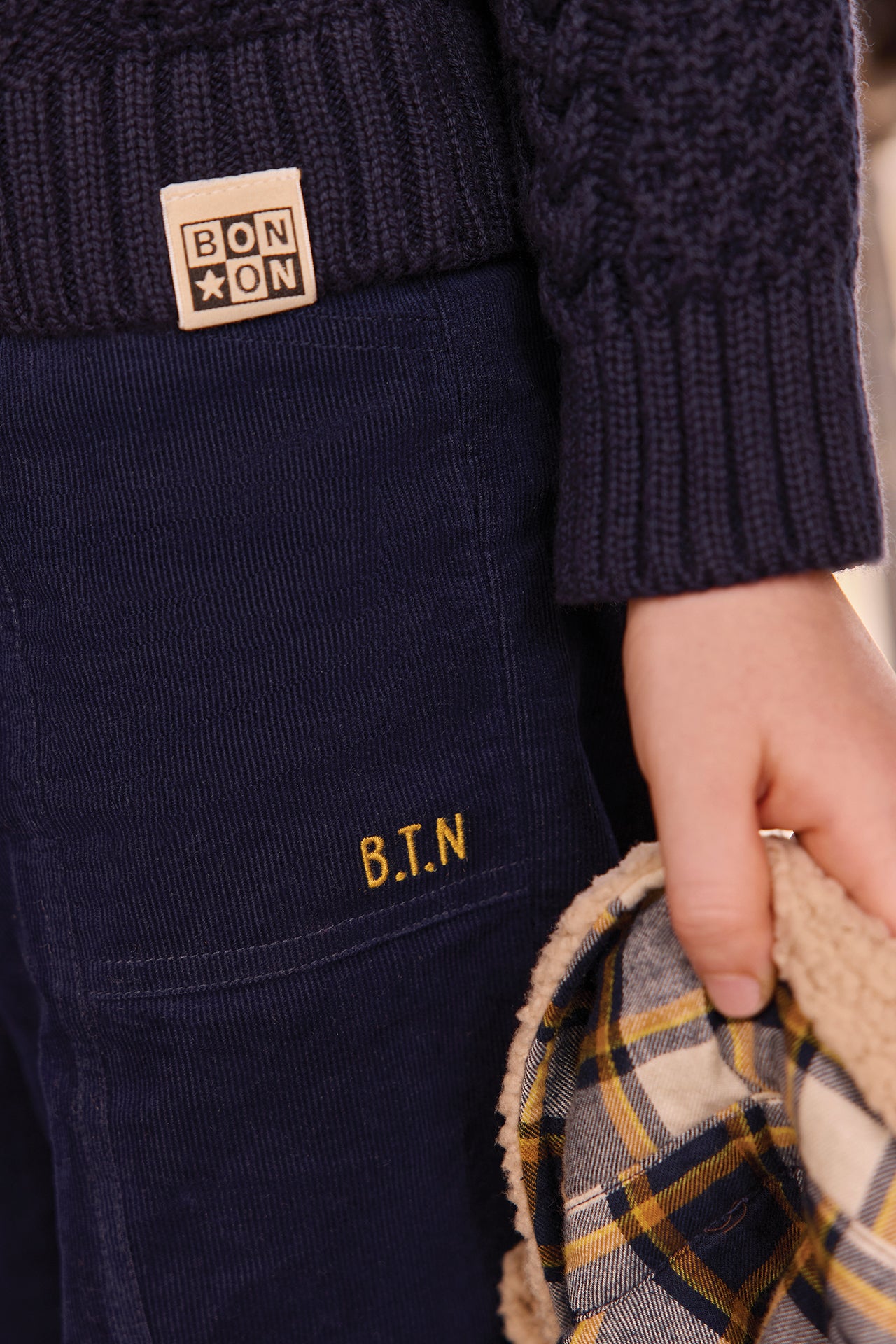 Pantalon - Patrick Sailor Blue Velours