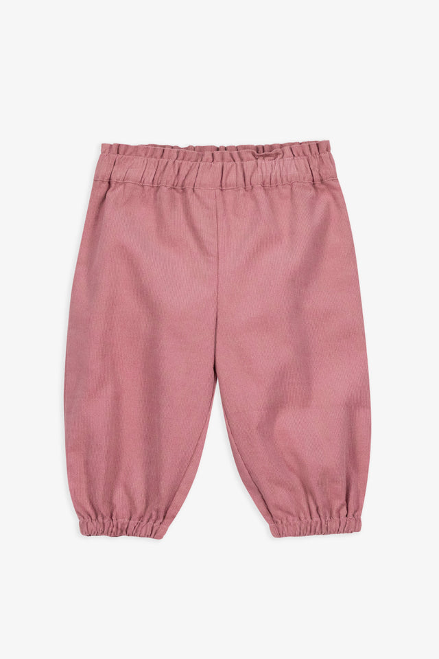 Pantalon - Biscotte Rose Bacon Velours - Image principale