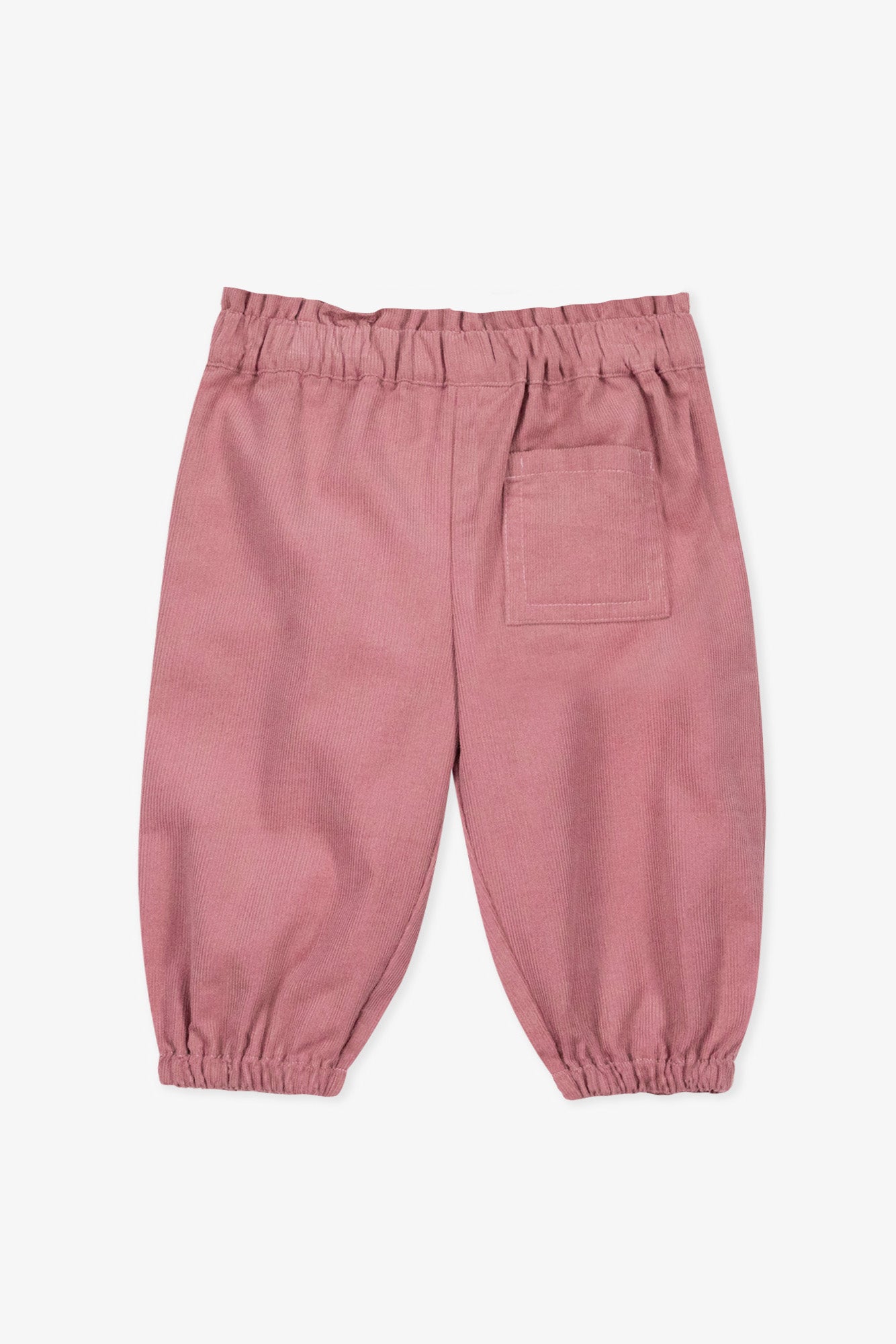 Pantalon - Biscotte Rose Bacon Velours