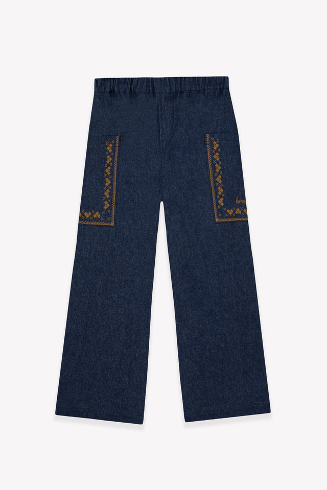 Pantalon - Lauren Chambray Coton - Image principale