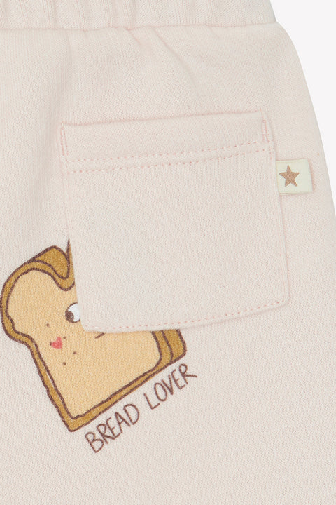 Jogging - Legere Rose Baby Coton - Image principale