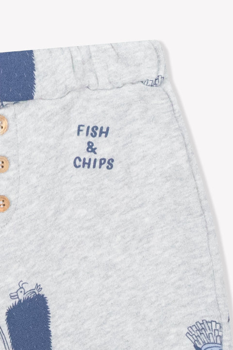 Jogging - Legere Dogs & Chips Coton - Image principale